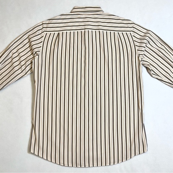 Banana Republic Men’s Fitted Dress Shirt Size M 15-15.5 Woven in Italy - Picture 8 of 12